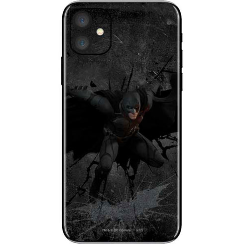 DC Comics The Dark Knight in Action iPhone 11 Skin